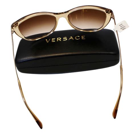 versace lt brown glasses|unisex Versace glasses.